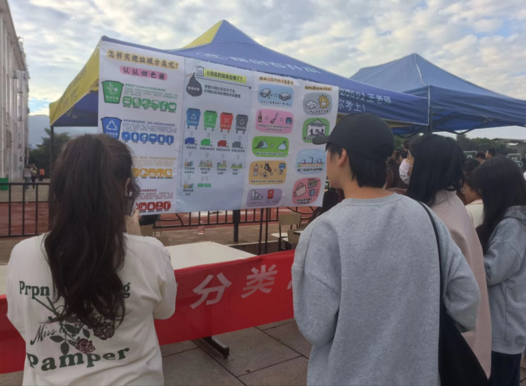 生态文明 青春行动│杏福娱乐平台垃圾分类宣传活动圆满结束344.png